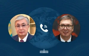 Касым-Жомарт Токаев провел телефонные переговоры с президентом Сербии Александром Вучичем