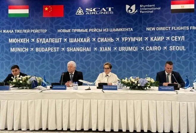 Казахстанский аэропорт Шымкент открывает новые прямые рейсы в Европу и Азию