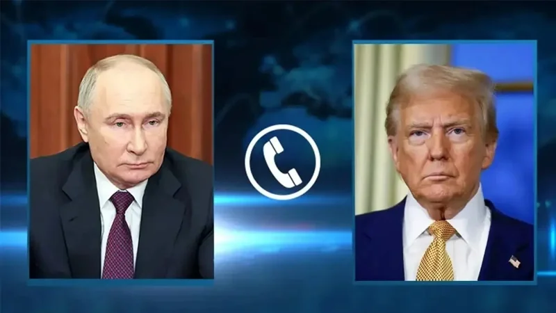 Путин и Трамп обсудили Украину и Ближний Восток в ходе телефонного разговора