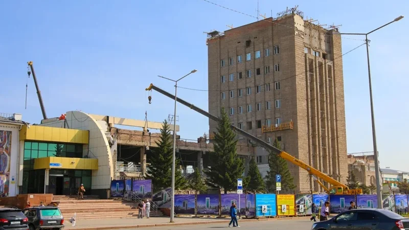 Реконструкцию вокзала «Астана-1» планируют завершить до конца 2024 года