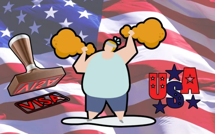 США ужесточают визовые правила: ожирение может стать причиной отказа