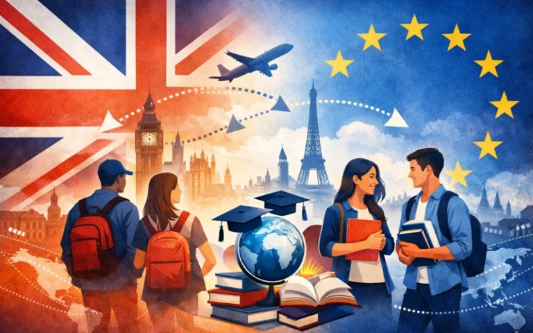 Великобритания возвращается в программу студенческого обмена Erasmus с 2027 года