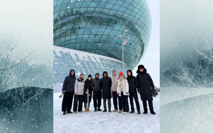 Китайская телекомпания снимает документальный фильм о туризме в Казахстане