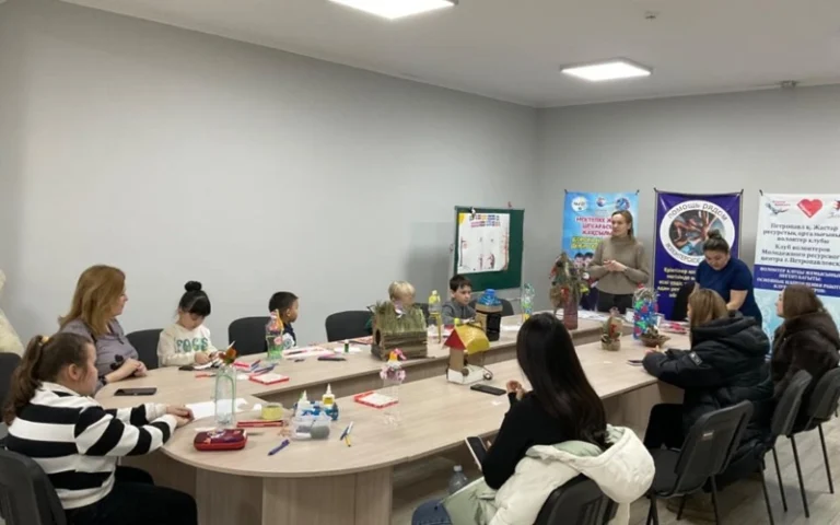 «Trash Art Fest» в Петропавловске: семейное творчество ради экологии