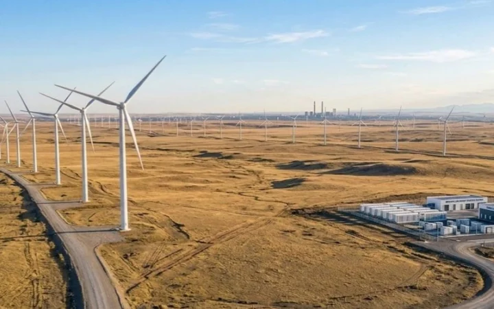 В Павлодарской области начали строительство ветроэлектростанции мощностью 1 ГВт