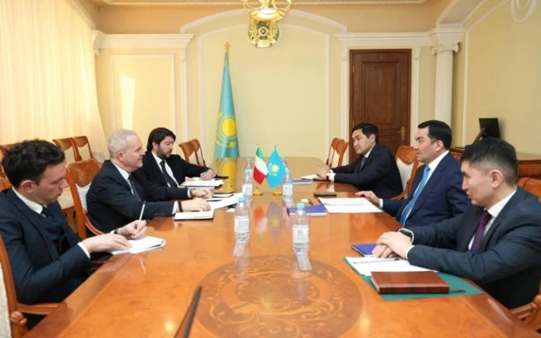Казахстан и Италия расширяют сотрудничество в энергетике и нефтехимии