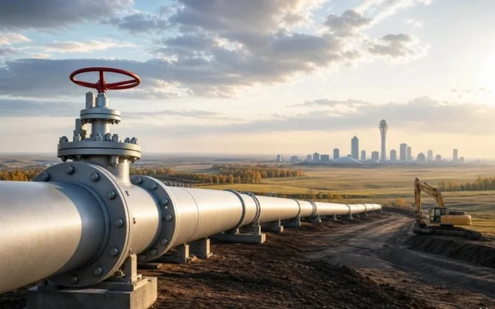 Казахстан планирует обеспечить газом 80% населения страны к 2035 году